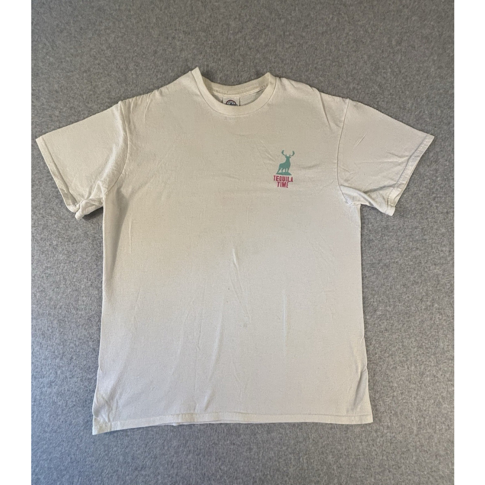 Tequila Cazadores T Shirt Mens Medium Delta Pro Weight Tequila Time Graphic